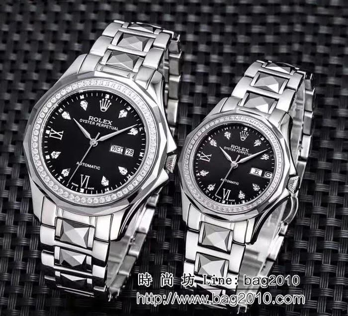 勞力士ROLEX 經典對表系列 最新款情侶鎢鋼勞力士 WSS0300